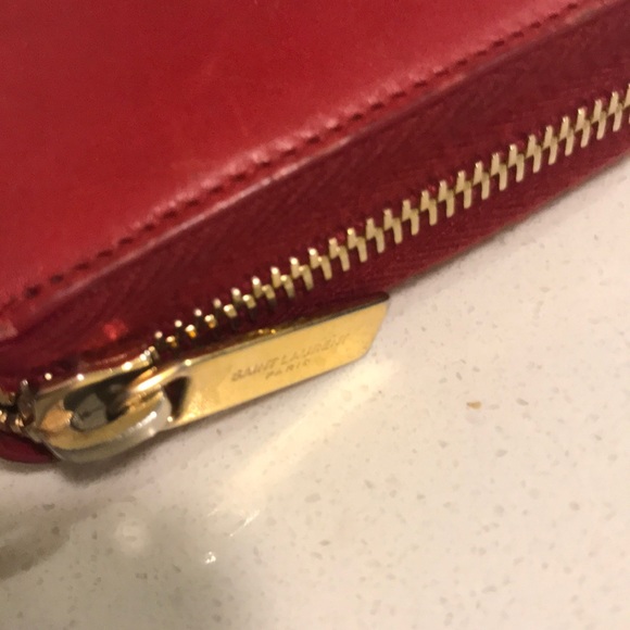 YSL wallet large zip around - Picture 4 of 4